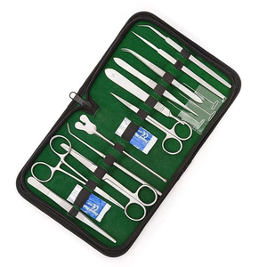 Kit de pratique de suture pour étudiants de qualité supérieure, ensemble de formation médicale, outils de suture, coussin en silicone réutilisable, kit d'apprentissage des compétences de suture - Product Image 2