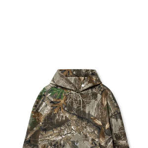 Sweat à capuche camouflage streetwear coupe classique, hiver, écoresponsable, coupe-vent, épaules tombantes, manches longues, respirant, adulte - Product Image 2