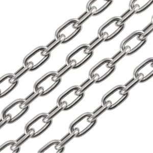 Stainless Steel Welded Transmission <b>Chain</b> AISI 304/316 Polished 6MM Diameter LEEMETAL Brand 100meter MOQ - Product Image 1