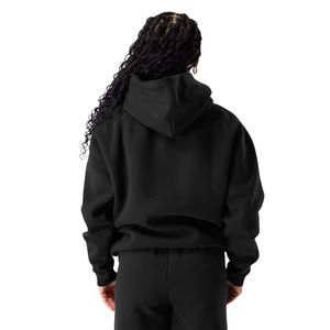 Women's Black Oversized Pullover <b>Hoodie</b> Long Sleeve Fleece Sweatshirt Casual Gym <b>Workout</b> Activewear Relaxed Fit <b>Hoodie</b> - Product Image 6