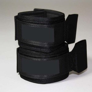 Sangle de soutien du poignet en nylon réglable avec fermeture Velcro pour l'entraînement aux arts martiaux, équipement de boxe unisexe - Product Image 1