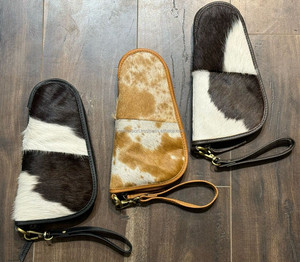 Vente en gros étui en cuir de vachette de haute qualité personnalisé étuis de transport dissimulés tactiques en cuir véritable pour accessoires de chasse - Product Image 4