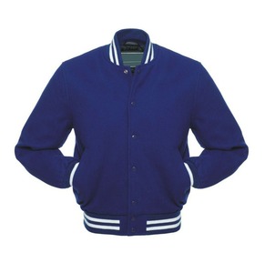 Veste universitaire respirante pour hommes, personnalisée en gros, avec broderie chenille et manches en cuir - Product Image 4