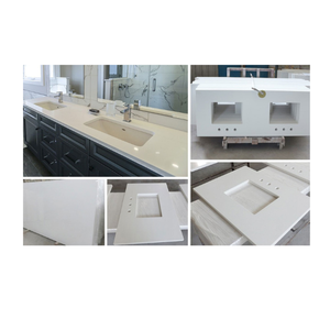 Unique Shape Modern Kitchen Countertop <b>Table</b> <b>Top</b> Custom Hotel Project Manufacturer - Product Image 5