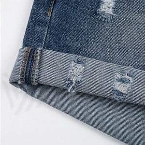 Best <b>Material</b> Women <b>Denim</b> Shorts High Waist Customized Color For Street Wear Summer Casual Trendy Fashion Bottoms Style - Product Image 6