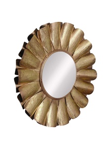 High Demanded J N Crafts Silver Modern <b>Square</b> Wall Mirror Trending Indian Canvas Style <b>Framed</b> for Living Room Wedding - Product Image 4
