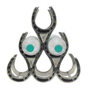 Exhibidores Decorativos de Metal, Estilo Herradura, Porta Botellas de Vino Decorativo para 5 Botellas, Precio al por Mayor - Product Image 6