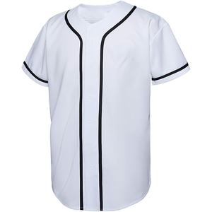 Camiseta de Béisbol Personalizada de Alta Gama, Cosida con Alta Calidad, Transpirable, de Secado Rápido, Impresa, 140g, Poliéster Antibacteriano, para Hombre - Product Image 1