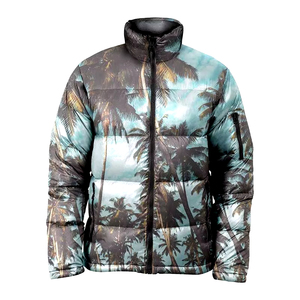 เสื้อแจ็คเก็ตพัฟเฟอร์แบบหนาสำหรับผู้ชาย ดีไซน์ใหม่จากผู้ผลิต  ลายพิมพ์แบบซับลิเมชั่น เหมาะสำหรับฤดูหนาวกลางแจ้ง  รับสั่งทำโลโก้ได้ - Product Image 4