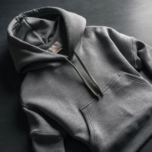 High Street 80 Cotton 20 Polyester Hoodies Heavy Weight Terry Fleece Fabric Hoody - Product Image 6