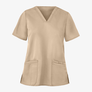 Nuevo Diseño, Uniforme de Enfermería para Mujer con Logotipo Personalizado, Cómodo y de Gran Venta, 72% Poliéster/21% Rayón/7% Elastano, Cuello en V, Tejido de Punto - Product Image 2