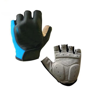 Gants de cyclisme Alpha Racing demi-doigts respirants, personnalisables, de haute qualité, avec design Fillet, fermeture à boucle, en cuir imperméable - Product Image 4