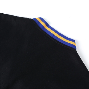 Cardigan en polaire SGRho unisexe, style universitaire noir, pull en tricot avec lettres grecques, tricot décontracté avec couleur personnalisable - Product Image 3