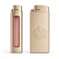 Dispositif jetable rechargeable Type-C, coupe-vent et sans flamme, 1ml 2ml 2g 5g, accessoires pour fumeurs, vente en gros d'usine, en stock (Stock UE)