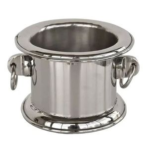 Enfriador de Vino y Champán Redondo de 5 Litros de Capacidad, Cubetas para Bebidas de Acero Inoxidable de Doble Pared, Cubo de Hielo Grande, Artículos para Eventos y Fiestas - Product Image 2