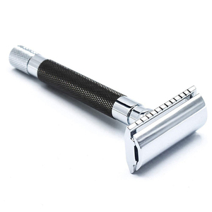 Safety <b>Razor</b> Custom Logo Professional Stainless Steel Double Edge Safety <b>Razor</b> for Men High Quality Metal Shaving Tool OEM - Product Image 3