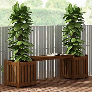 Banco de Madera de Mango para Jardín - Asiento Ecológico para Jardín - Product Image 3
