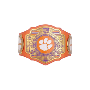 Clemson Tigers Championship Belt Customizable Wrestling Belt High Quality Collectible Sports Title Belt for Fans - Product Image 1