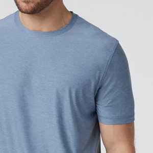 Camiseta de Hombre de Alta Calidad en Color Sólido, Manga Corta, Cuello Redondo, Cómoda, Estilo Casual Urbano, para Compradores al por Mayor - Product Image 4