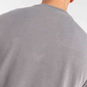 Camiseta Esencial para Hombre, Formal, de Punto Ligero, 100% Algodón, con Hombros Caídos, Personalizada con Estampado - Product Image 6