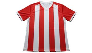 T-shirt de sport à manches courtes vierge pour sublimation, séchage rapide, haut de performance - Product Image 4