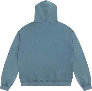 Sweat-shirt à capuche imprimé Saint Tears pour femme, coupe oversize en coton, avec logo au dos, idéal pour l'automne - Product Image 5