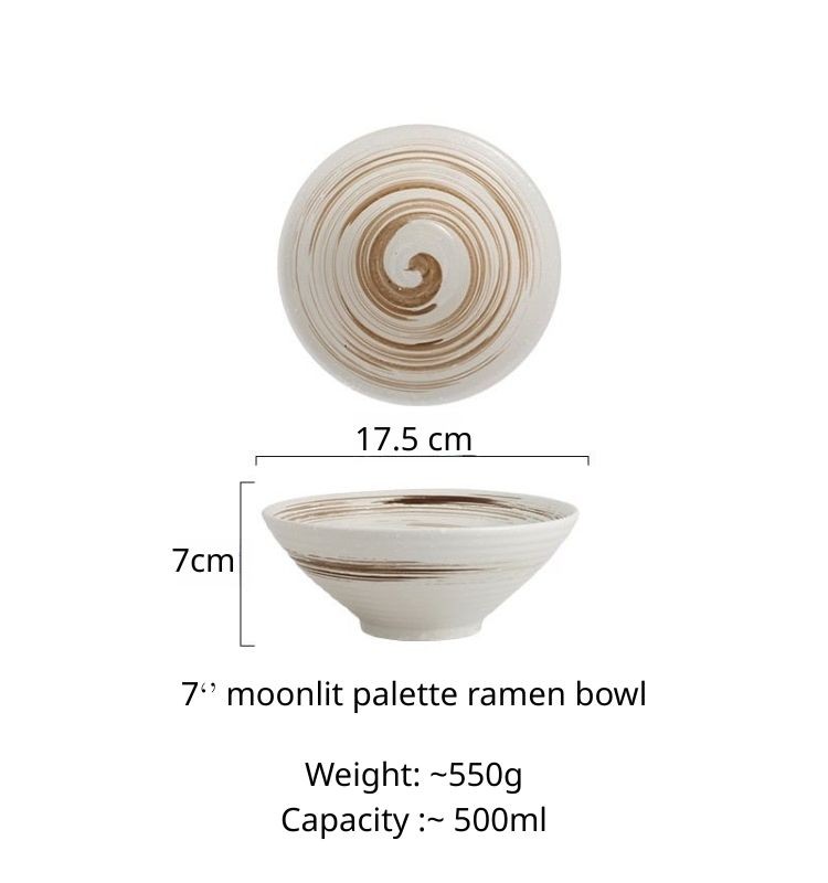 palette éclairée par la lune