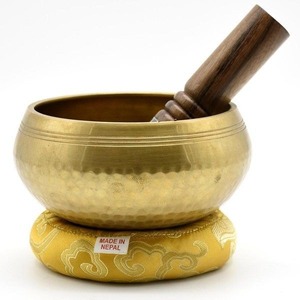 Cuenco tibetano antiguo hecho a mano de latón para meditación, sanación, terapia, baño de sonido, relajación, equilibrio de chakras, bienestar espiritual - Product Image 6