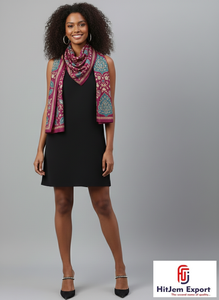 Bufandas cuadradas suaves y ligeras Tela Premium Accesorios de moda al por mayor Perfecto para pedidos de MOQ bajos - Product Image 6