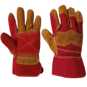 Gants de sécurité en cuir de vachette renforcé pour travailleurs du jardin et ouvriers du bâtiment, haute performance, fabrication canadienne - Product Image 1