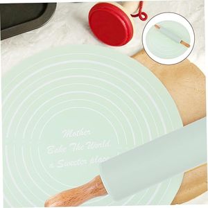 Mattarello e tappetino per pasta riutilizzabile in Silicone antiaderente Set tappetino per biscotti per pasticceria da forno - Product Image 3