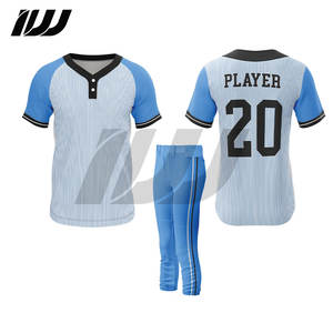 Ensemble d'uniformes de baseball/softball unisexe durable en tissu respirant de qualité supérieure, imprimé, conçu pour une performance légère - Product Image 2