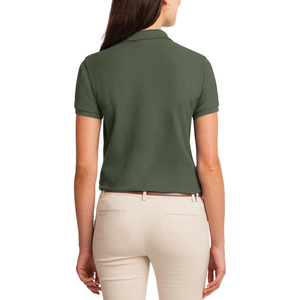 Polo à manches courtes pour femme, impression personnalisée, qualité supérieure, polyester/coton piqué, coupe classique, style décontracté, 2025 - Product Image 5