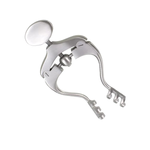 Retractor Autoestático Premium Jansen - Espaciador de Heridas Autoestático Jansen Reutilizable de Acero Inoxidable para Mastoides y Sitios Pequeños - Product Image 3