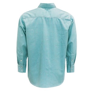 เสื้อเชิ้ตเชื่อมโลหะแบบตะวันตก แขนยาว ทนทาน ระบายอากาศได้ดี ผลิตจากผ้าฝ้าย FR ป้องกันไฟ ทนไฟ สะท้อนแสง ปลอดภัย สวมใส่สบาย - Product Image 5
