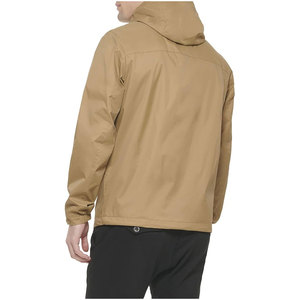OEM <b>Lightweight</b> Waterproof Windbreaker <b>Jacket</b> for <b>Men</b> | Custom <b>Rain</b> <b>Jacket</b> with Stand Collar and Hooded Design <b>Men's</b> <b>Jackets</b> - Product Image 4