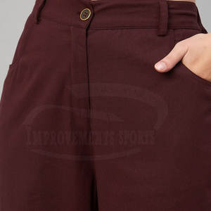 Pantalones Caro transpirables con servicio OEM para mujer, pantalones Caro ligeros para mujer, pantalones Caro de Color sólido para mujer - Product Image 6