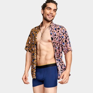 Calzoncillos bóxer para hombre, nuevo diseño 2026, con logo en el elástico, precio de fábrica al por mayor, cómodos, suaves y transpirables - Product Image 2