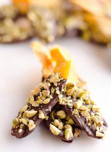 Rodajas de Mango Seco Cubiertas de Chocolate Orgánico, Conservadas en Agua, Bocaditos de Fruta Dulce Gourmet, Paquete a Granel - Product Image 4