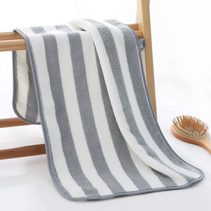 Luxury <b>Stripe</b> <b>Towel</b> Crafted from Premium Soft Material <b>Stripe</b> <b>Towel</b> Provides Fast Drying Excellent Absorption and Comfortable - Product Image 1