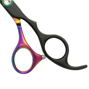 Ciseaux de coiffure professionnels de qualité supérieure de 6 pouces, en acier inoxydable, résistants à la rouille, durables, logo personnalisé, ciseaux OEM - Product Image 4