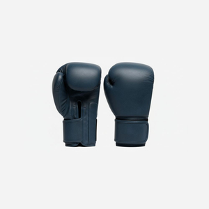 Gants de boxe en cuir à doigts entiers avec fermeture Velcro pour entraînement adulte - Product Image 1