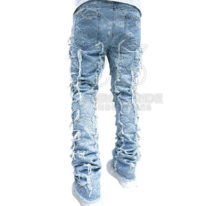 Pantalones Casuales Ligeros de Diseño Moderno, Pantalones Apilados de Alta Calidad, 100% Algodón Canvas, Ropa Urbana Elegante y a la Moda - Product Image 4