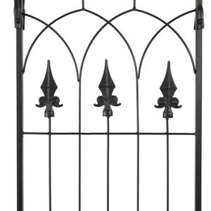 Flat Roof Wrought Iron Arches <b>Plant</b> Climbing <b>Frame</b> and Garden Trellis for Fencing & Gates - Product Image 6