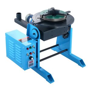 Nuevo Posicionador de Soldadura Rotatorio de 50KG con Mesa Giratoria de 0.5-6 RPM, 120W, 12.4 Pulgadas, 3 Mordazas, Torno de 90 Grados, Mandril de Posicionamiento para Soldadura - Product Image 3