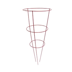Nouvelle Arrivée : Support de Plantes en Fer Forgé pour Clôture de Jardin, Peinture Argentée, Facile à Assembler pour Plantes Grimpantes, Taille et Forme Personnalisables - Product Image 3