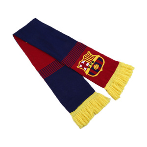 New Custom Wholesale Customized Soccer Team Football Acrylic Jacquard <b>Square</b> Lightweight Thermal Insulation <b>Adjustable</b> Fans - Product Image 4