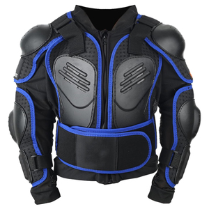 Heavy Duty Motorbike <b>Racing</b> <b>Jacket</b> Protective Motorcycle Leather Wear with Reinforced Safety Panels - Product Image 1