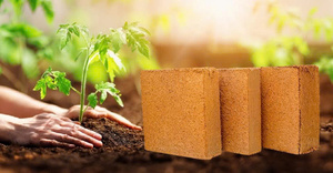 Wholesale Low EC Coco Peat <b>Block</b> 100% Natural Coconut <b>Coir</b> with High Water Retention and Excellent Aeration Made in Vietnam - Product Image 5