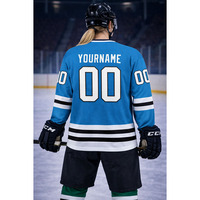 Ekin Impex Patchs en twill sublimé couleur pour maillot de hockey sur glace, broderie de logo personnalisée pour uniforme de hockey sur glace